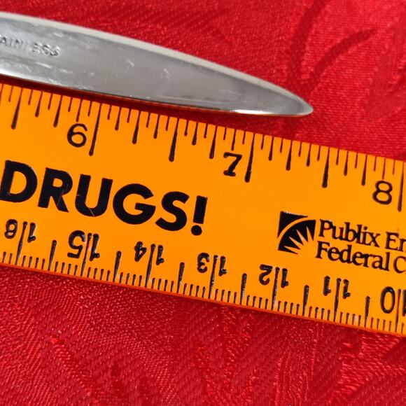 4X DF Oneida Oneidacraft Deluxe Stainless Wintersong Dinner Forks - Picture 5 of 10